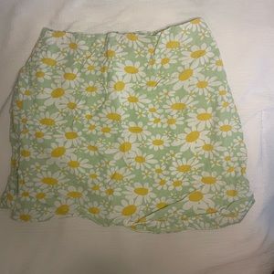 Flower Mini Skirt